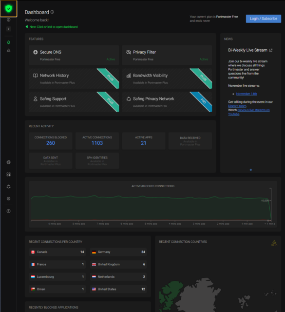 Portmaster Portmaster – Open-Source-Firewall für Windows und Linux | goNeuland